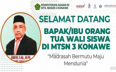Hadapi Era Informasi, MTsN 3 Konawe Luncurkan Website Resmi